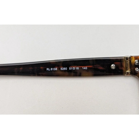 🕶️Ralph Lauren RL6138 Eyeglasses 51/16 140 /KAC150🕶️ - Picture 5 of 10